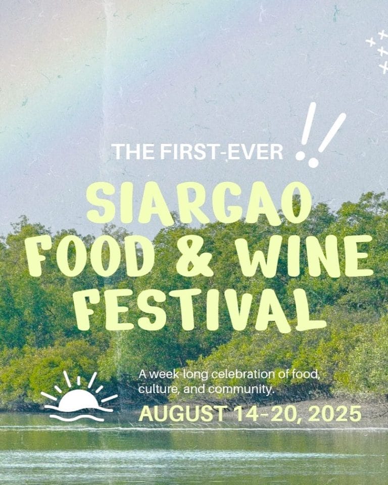 Siargao’s First Food & Wine Festival Is Happening This August