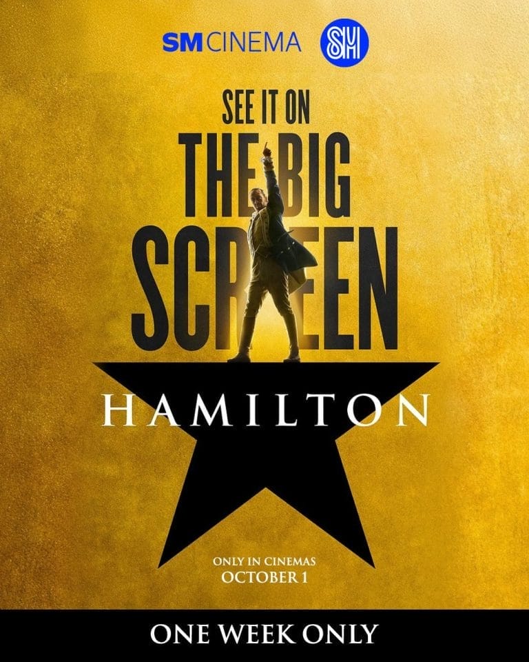 ‘Hamilton’ with Original Broadway Cast is Coming to Philippine Cinemas for One Week Only