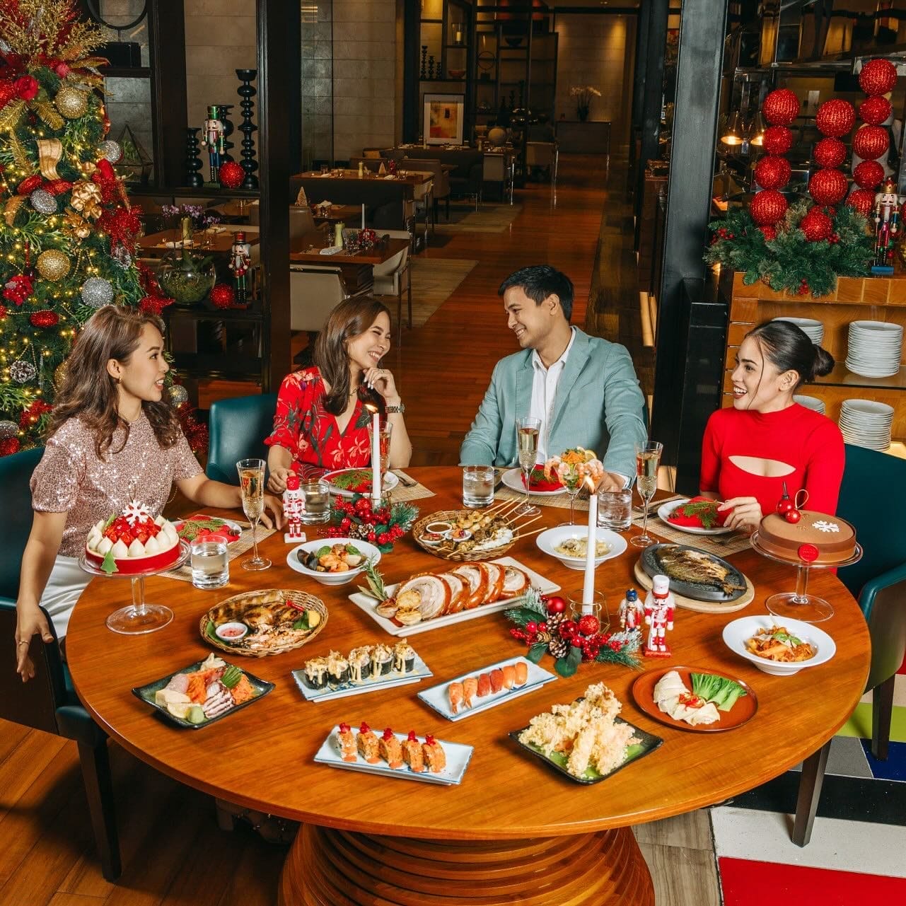 best Christmas dinners Metro Manila