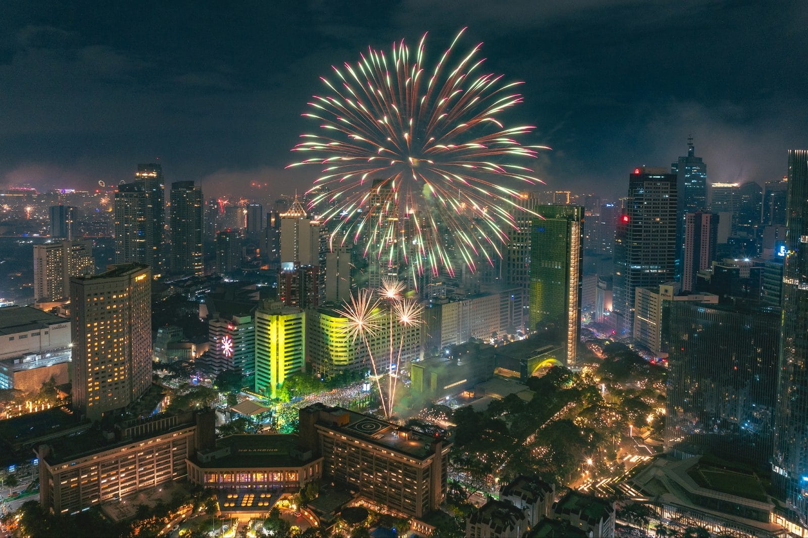 New Year’s Eve Fireworks in Manila
