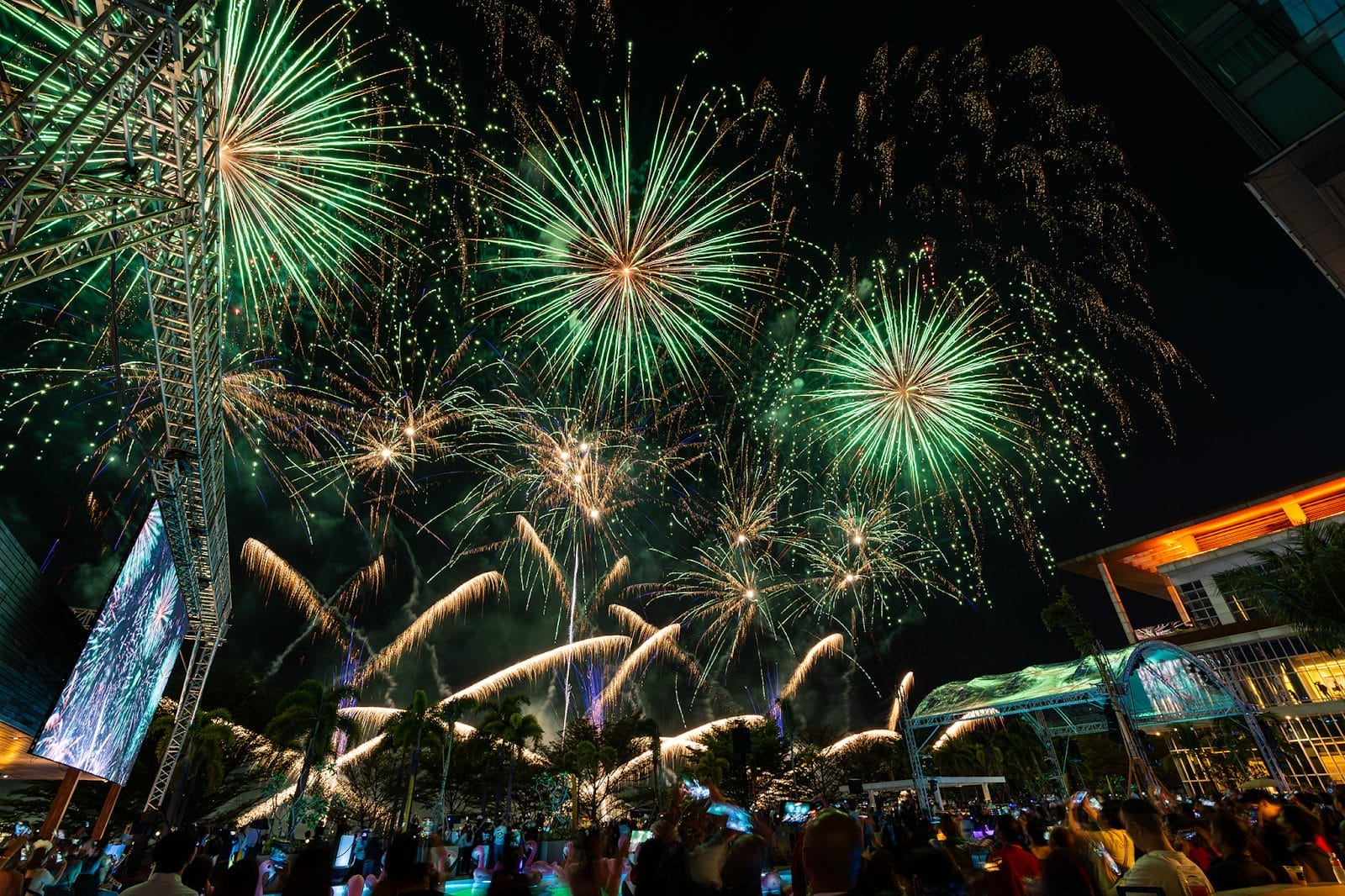 New Year’s Eve Fireworks in Manila