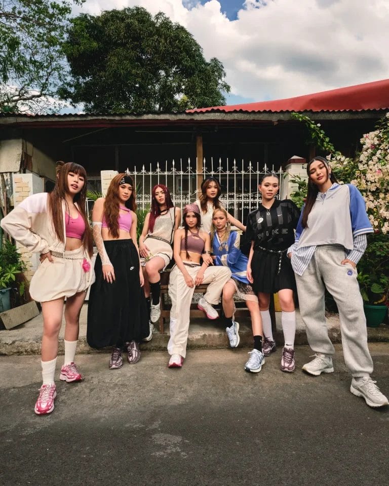BINI Owns the Manila Streets in New Nike Campaign Ahead of Coachella Weekend 2