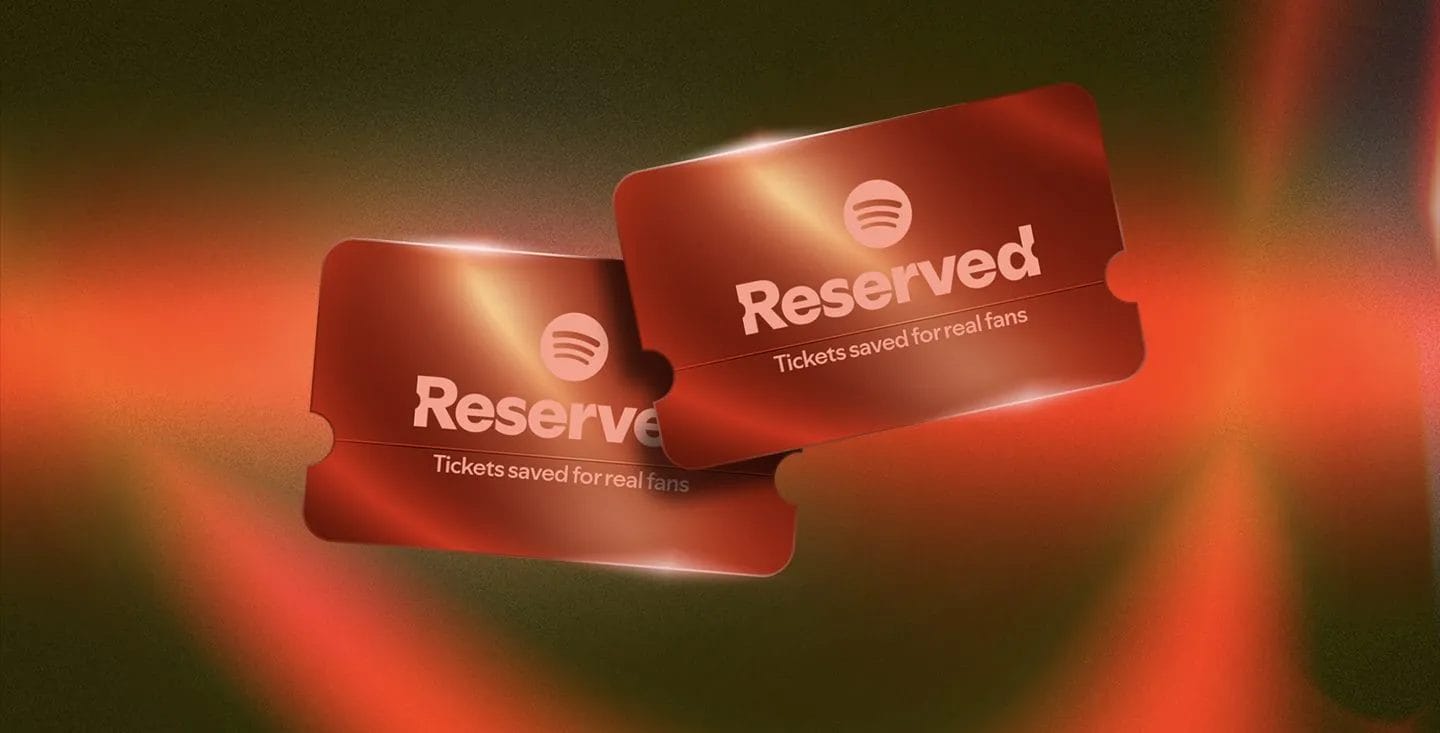 Spotify Reserved feature